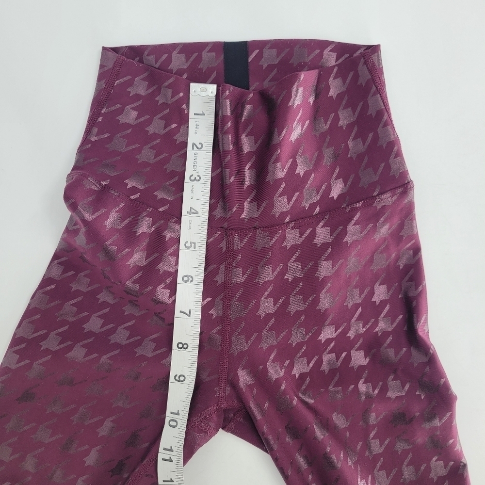 Peloton plump Houndstooth show up printed leggings xsmall - Picture 7 of 8